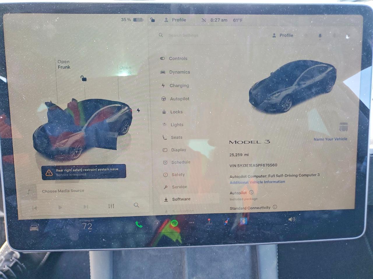 2023 TESLA MODEL 3 photo 17