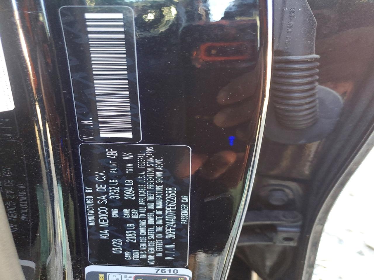 2023 KIA FORTE LXS photo 23