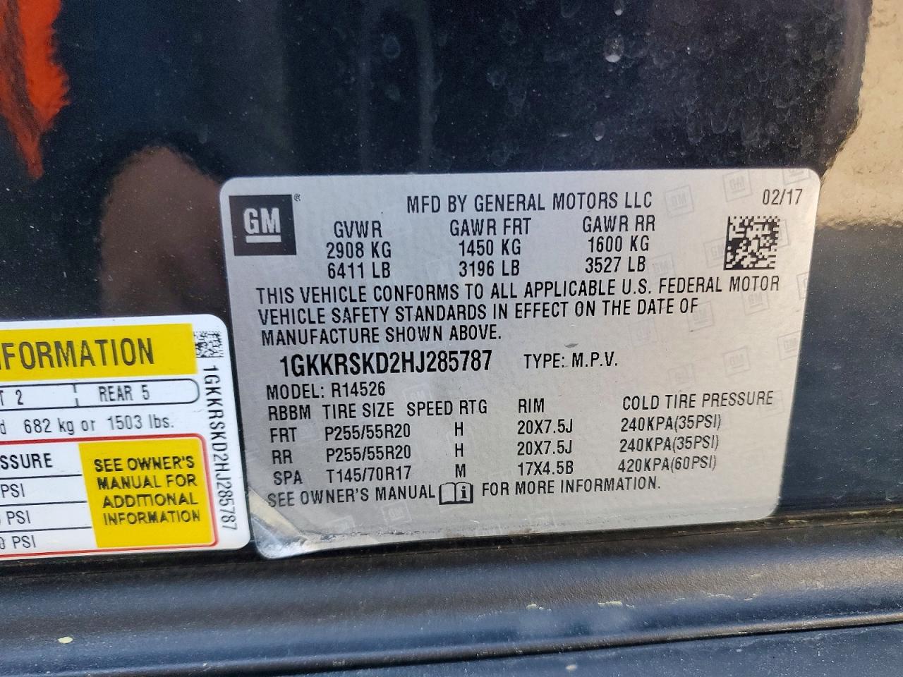 2017 GMC ACADIA LIMITED SLT-2 photo 27