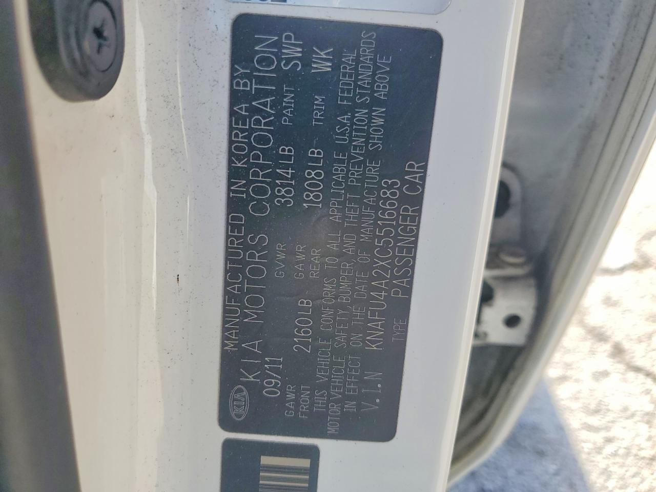 2012 KIA FORTE EX photo 23