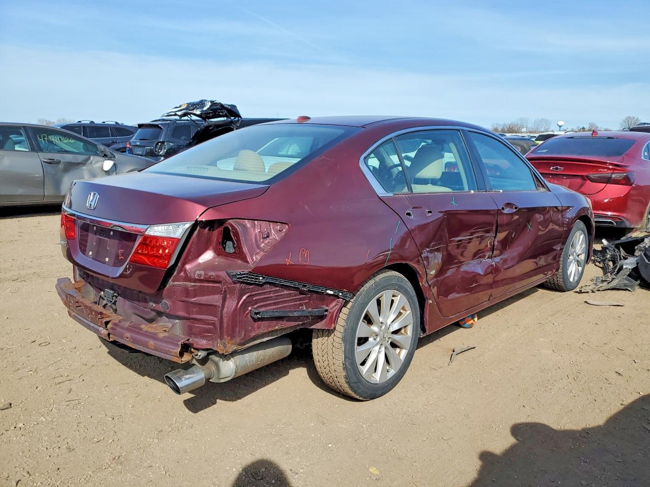 2014 HONDA ACCORD EXL photo 5