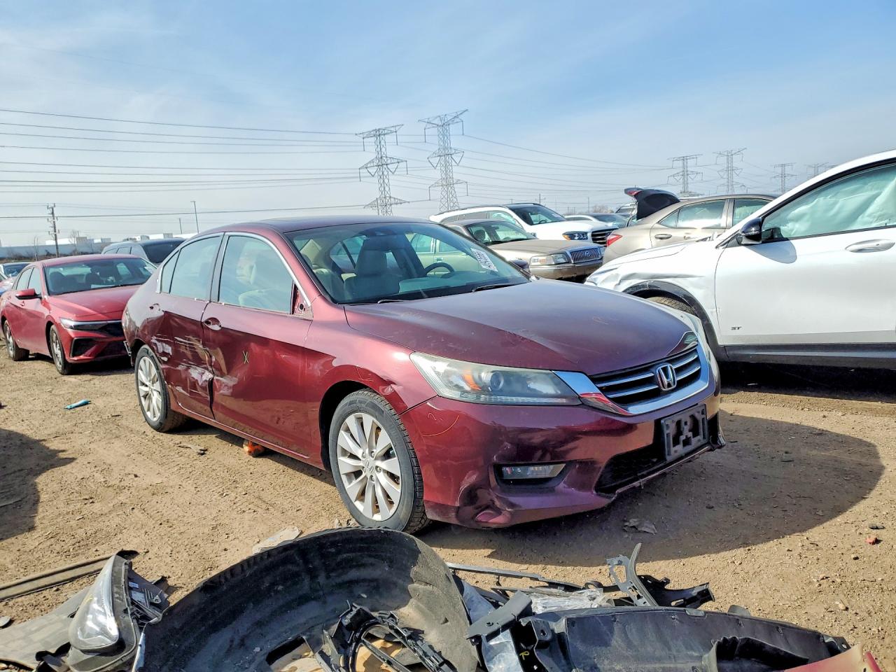 2014 HONDA ACCORD EXL photo 7