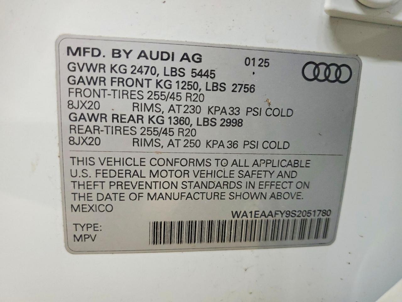 2025 AUDI Q5 PREMIUM PLUS 45 photo 37