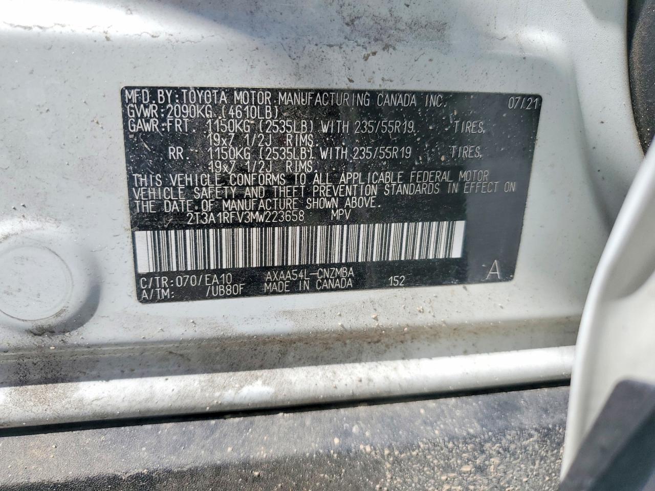 2021 TOYOTA RAV4 XLE PREMIUM photo 37