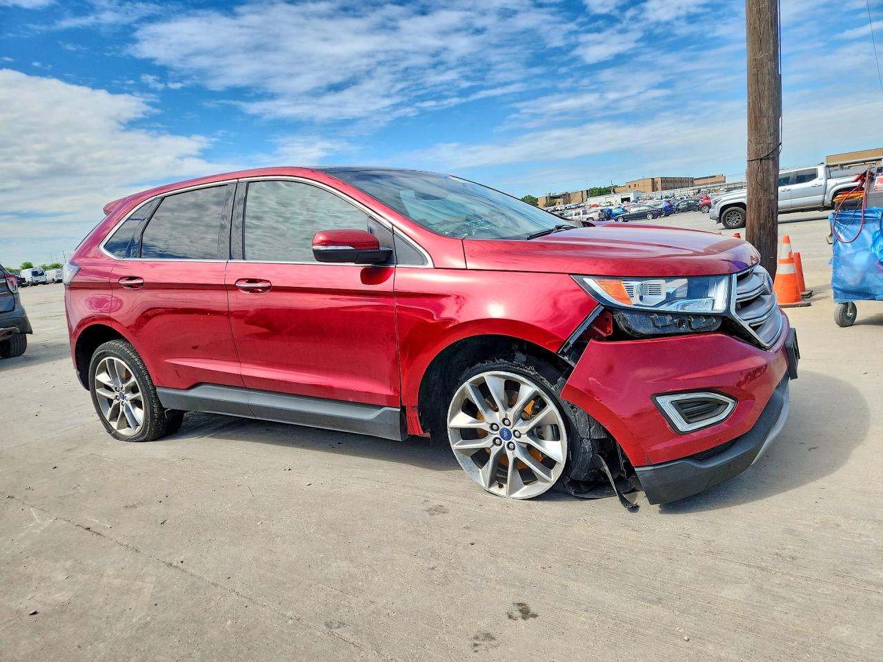 2018 FORD EDGE TITANIUM photo 4