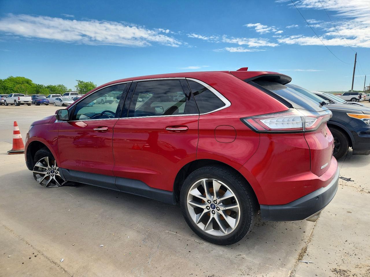 2018 FORD EDGE TITANIUM photo 2