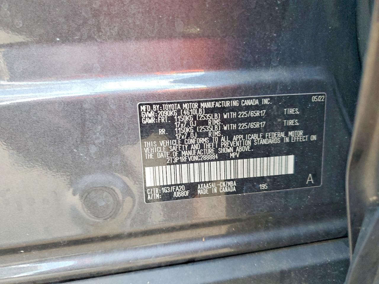 2022 TOYOTA RAV4 XLE photo 27