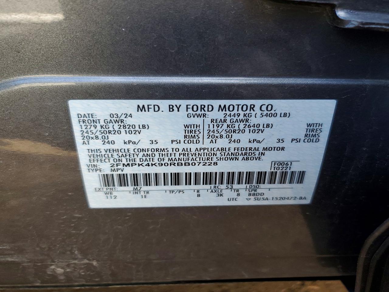 2024 FORD EDGE TITANIUM photo 23