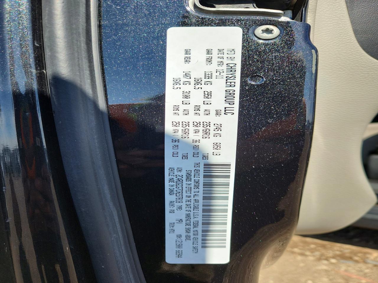 2012 DODGE GRAND CARAVAN SXT photo 25