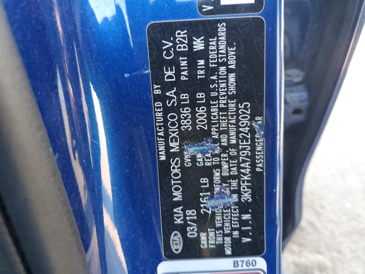 2018 KIA FORTE LX photo 25