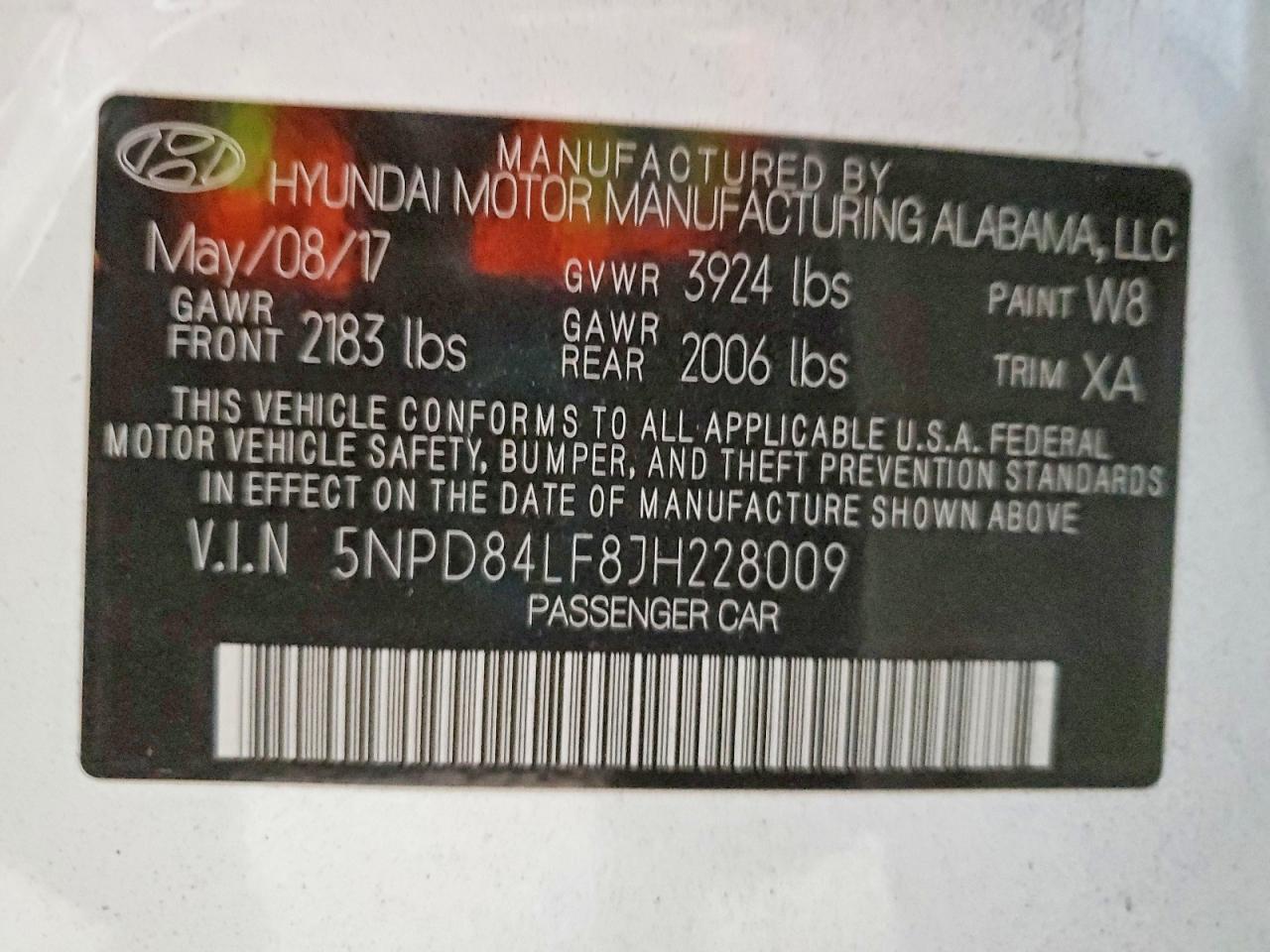 2018 HYUNDAI ELANTRA SEL photo 13