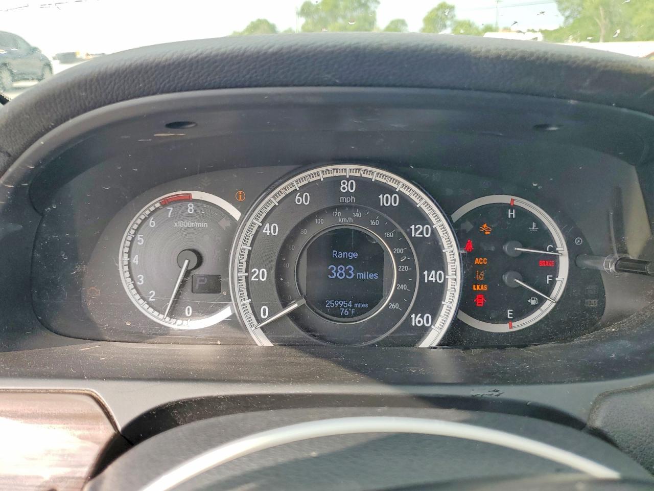 2017 HONDA ACCORD EX photo 9