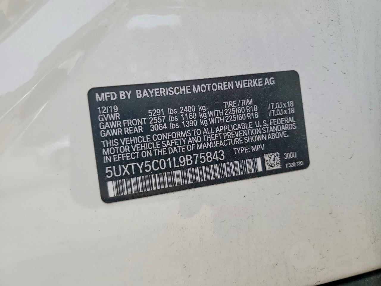 2020 BMW X3 XDRIVE30I photo 25