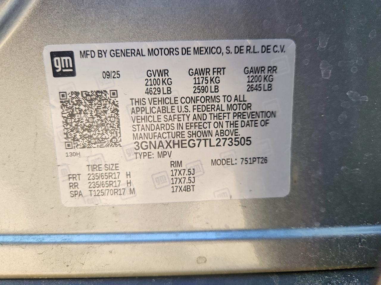 2026 CHEVROLET EQUINOX LT photo 27
