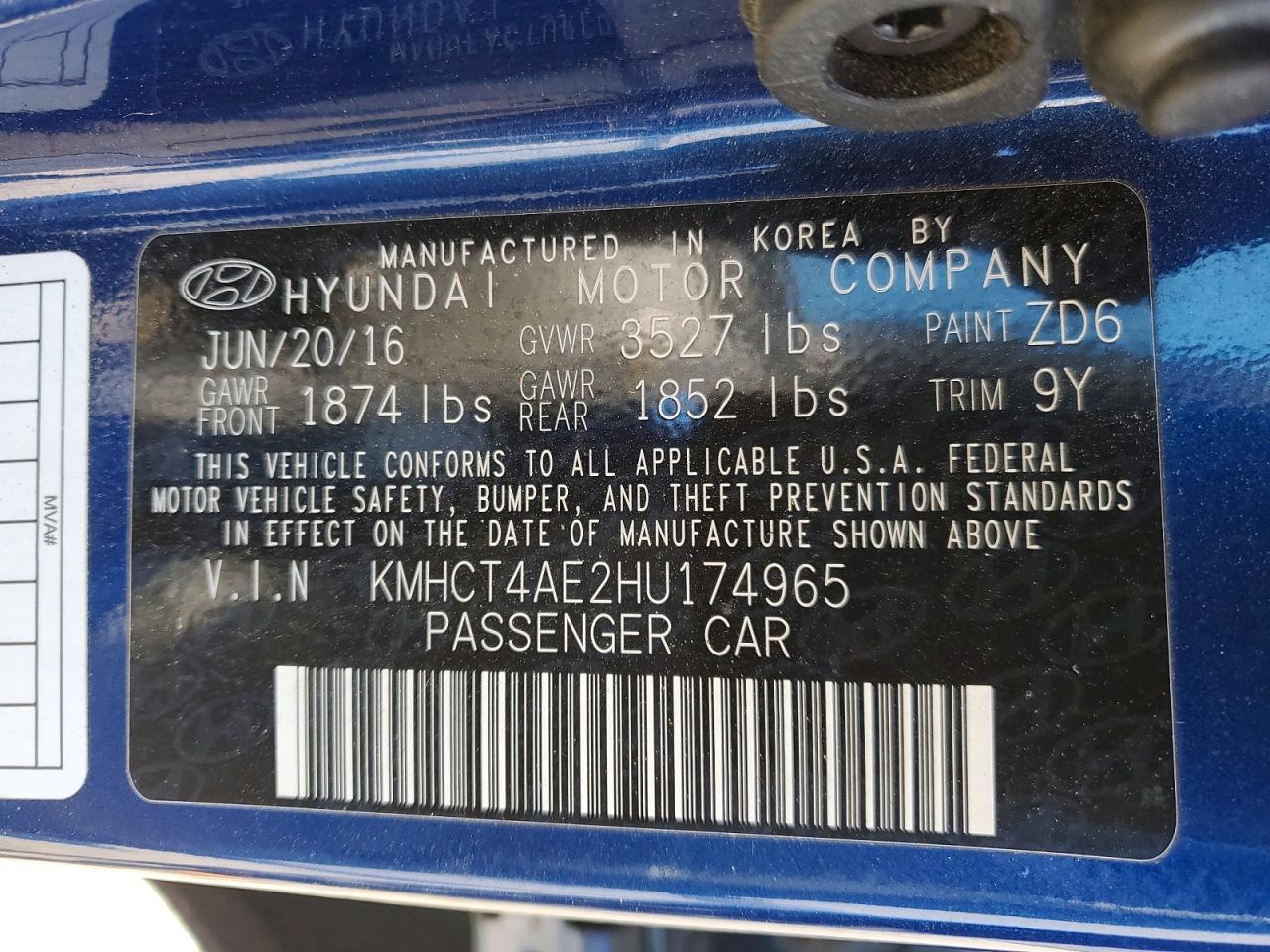 2017 HYUNDAI ACCENT SE photo 25