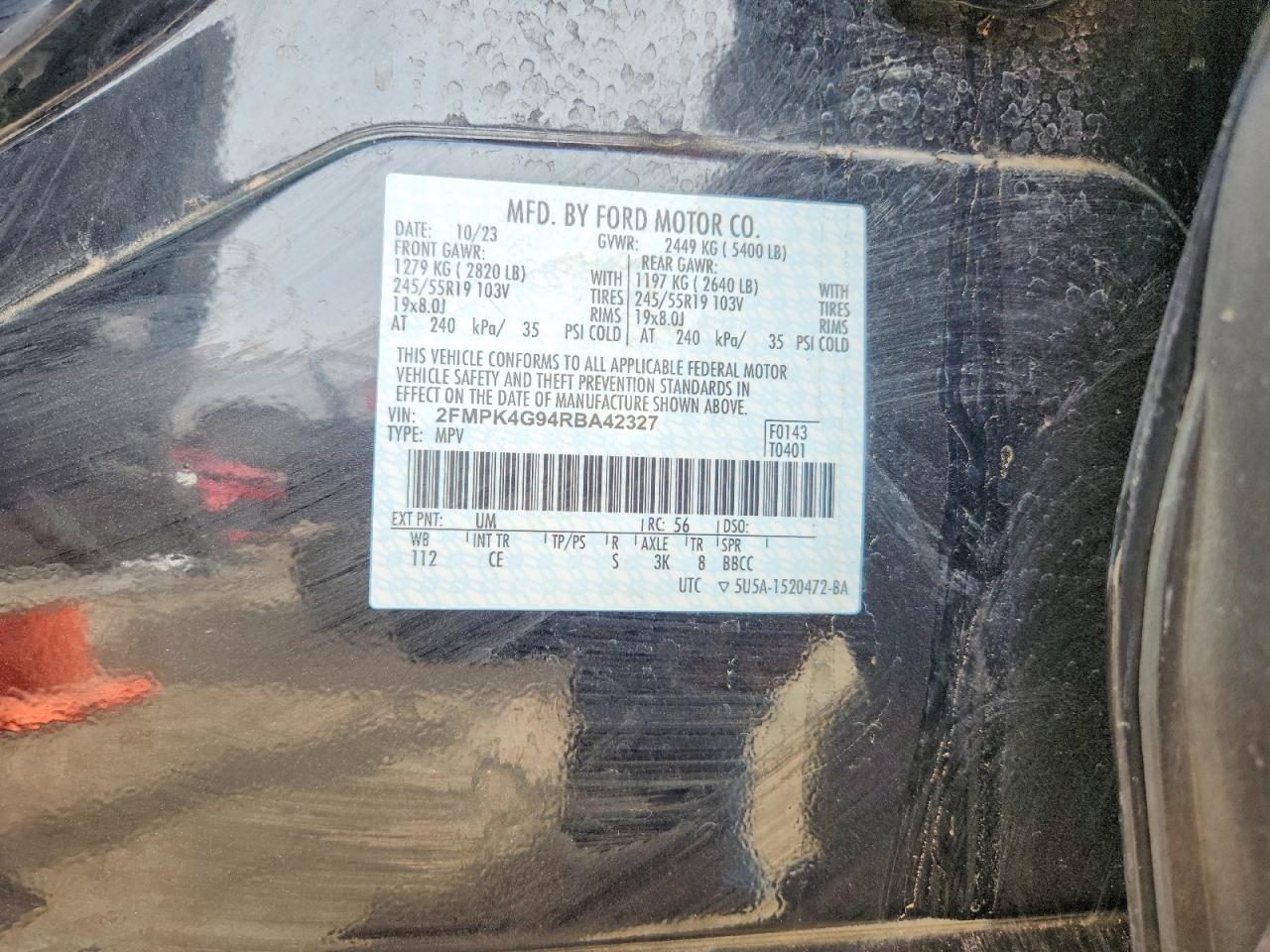 2024 FORD EDGE SE photo 37