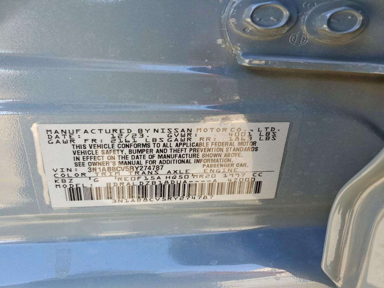 2024 NISSAN SENTRA SV photo 25