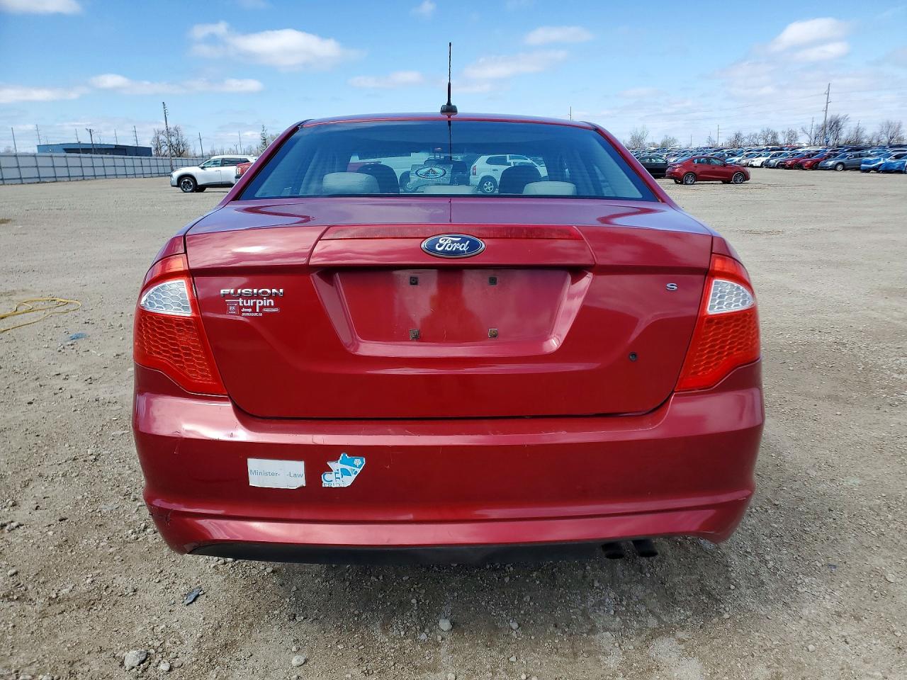 2010 FORD FUSION S photo 6