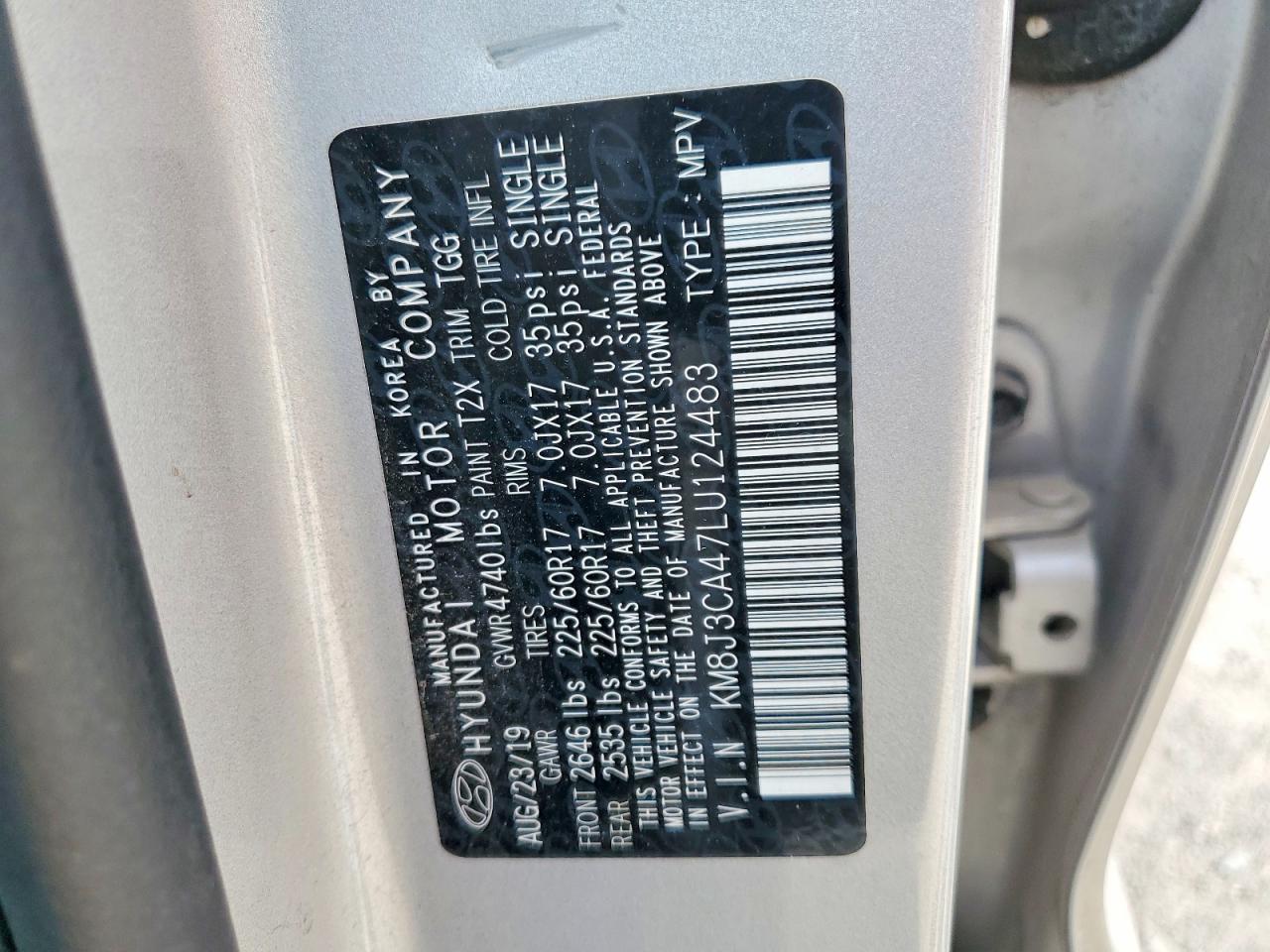 2020 HYUNDAI TUCSON VALUE photo 23