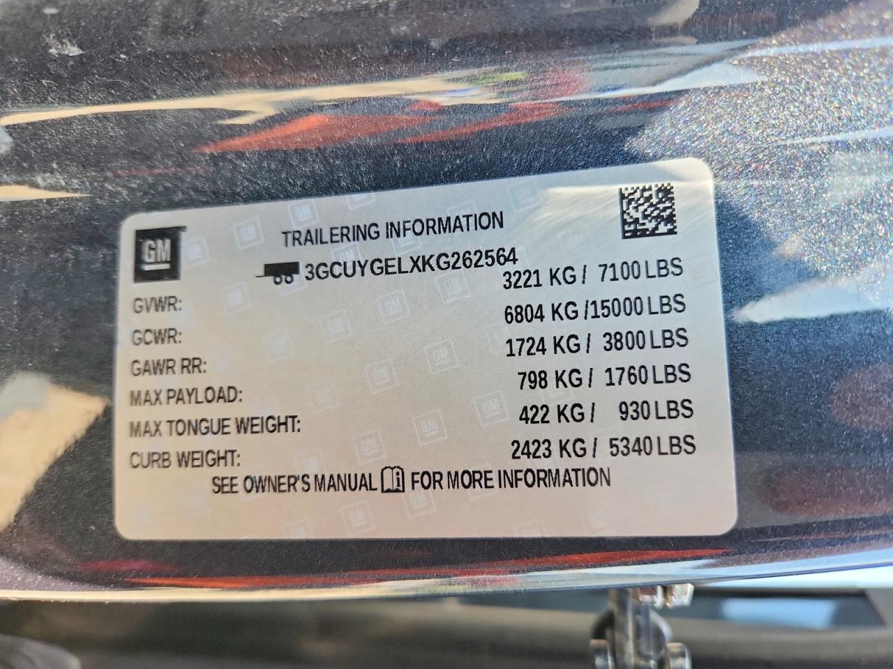 2019 CHEVROLET SILVERADO K1500 LTZ photo 23