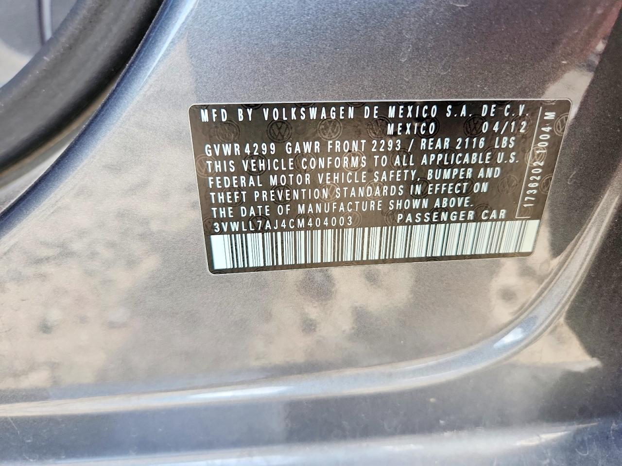 2012 VOLKSWAGEN JETTA TDI photo 25