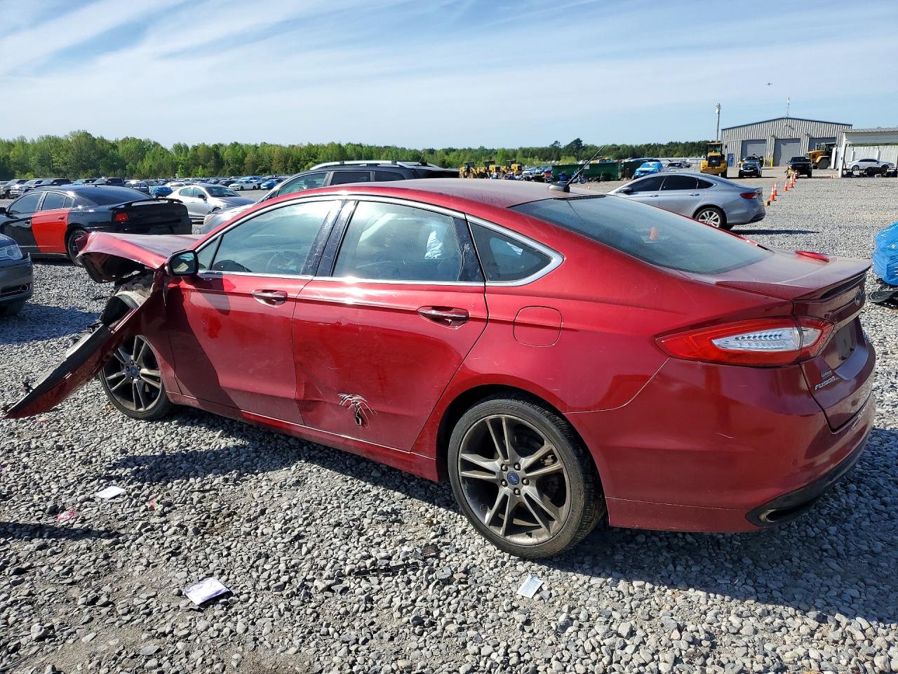 2013 FORD FUSION TITANIUM photo 3