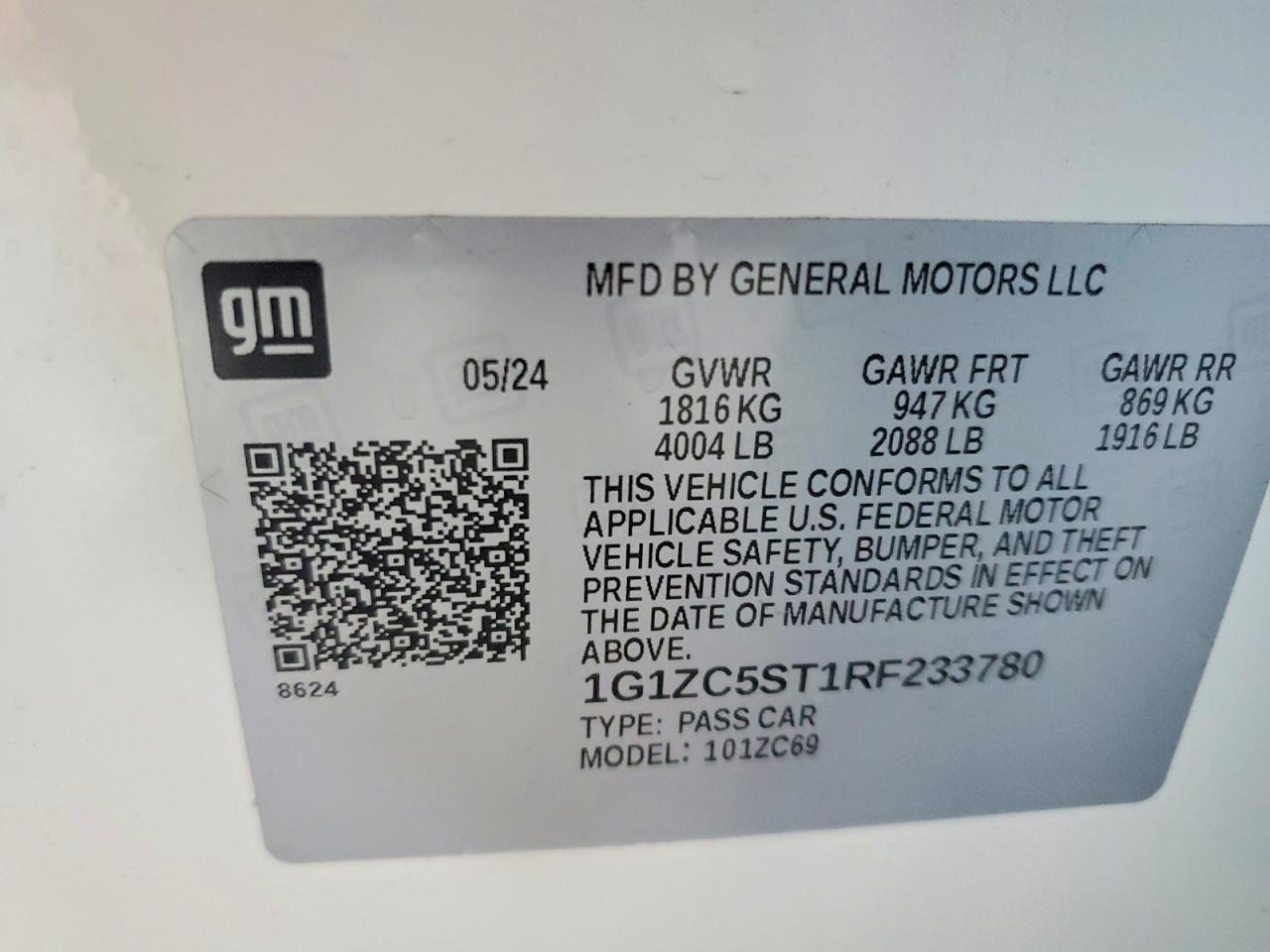 2024 CHEVROLET MALIBU LS photo 23