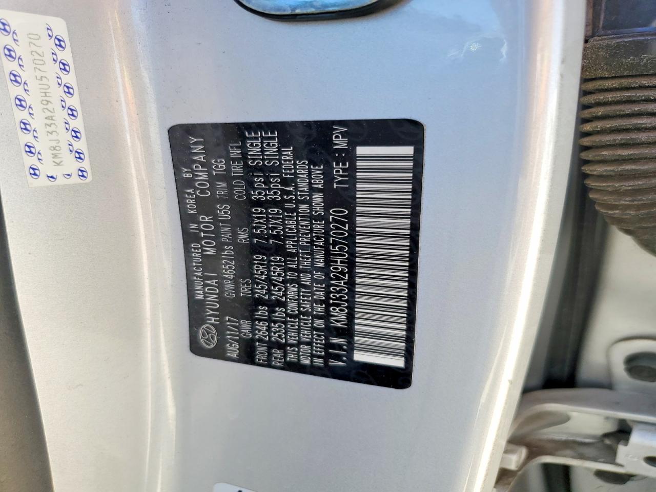 2017 HYUNDAI TUCSON VALUE photo 25