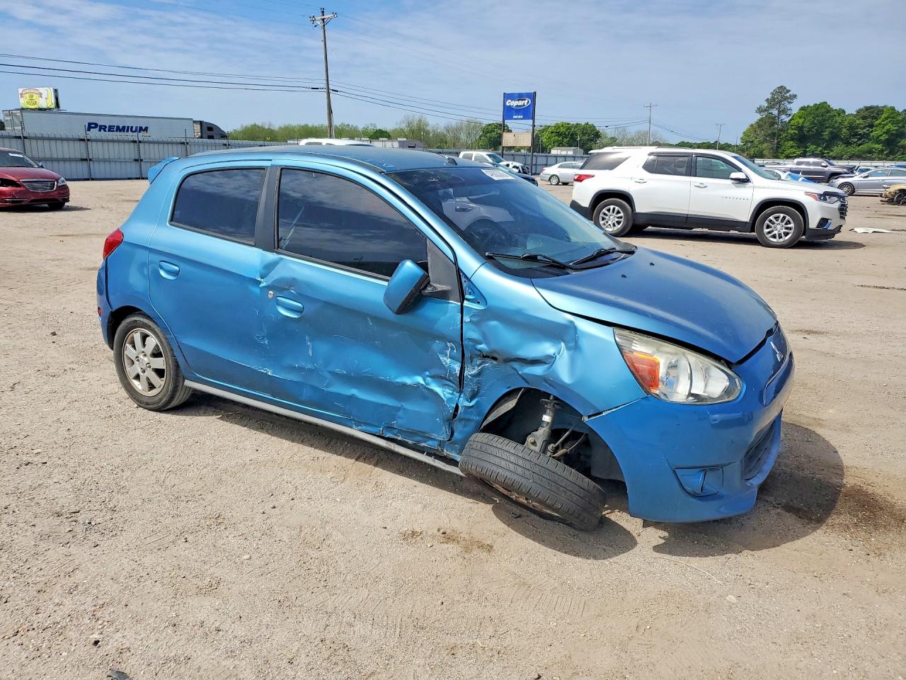 2014 MITSUBISHI MIRAGE ES photo 4