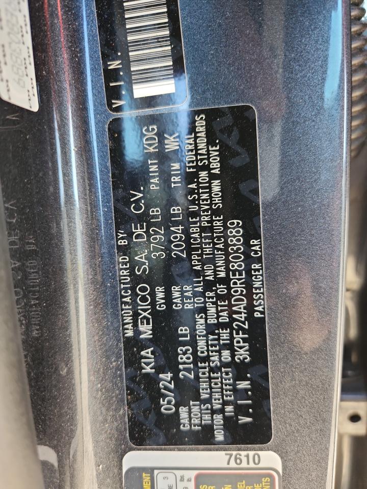 2024 KIA FORTE LXS photo 25