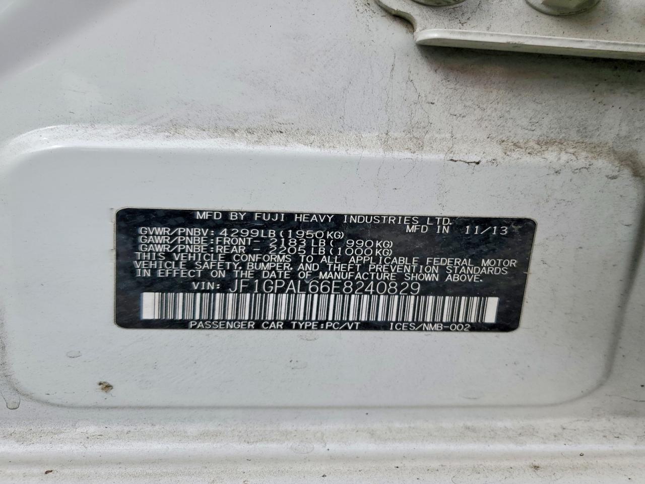 2014 SUBARU IMPREZA SPORT PREMIUM photo 37