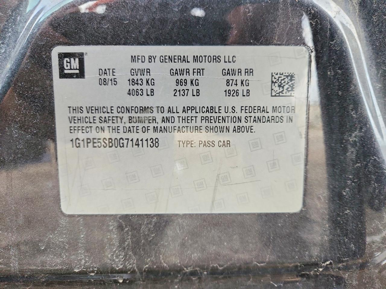 2016 CHEVROLET CRUZE LIMITED LT photo 23