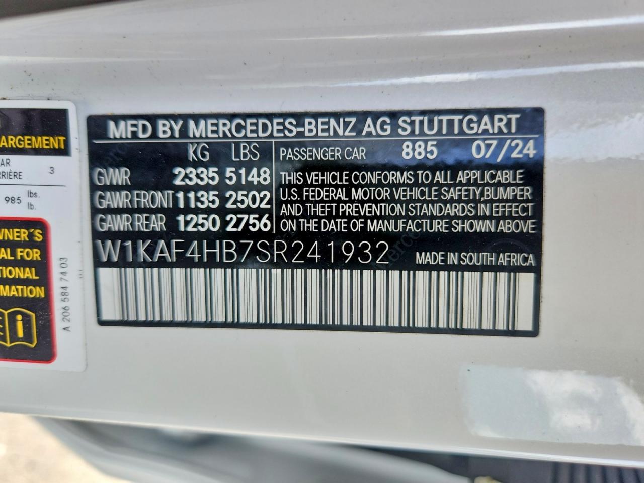 2025 MERCEDES-BENZ C 300 4MATIC photo 12