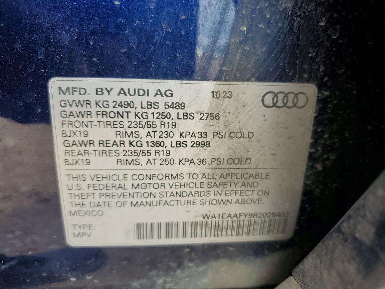 2024 AUDI Q5 PREMIUM PLUS 45 photo 23