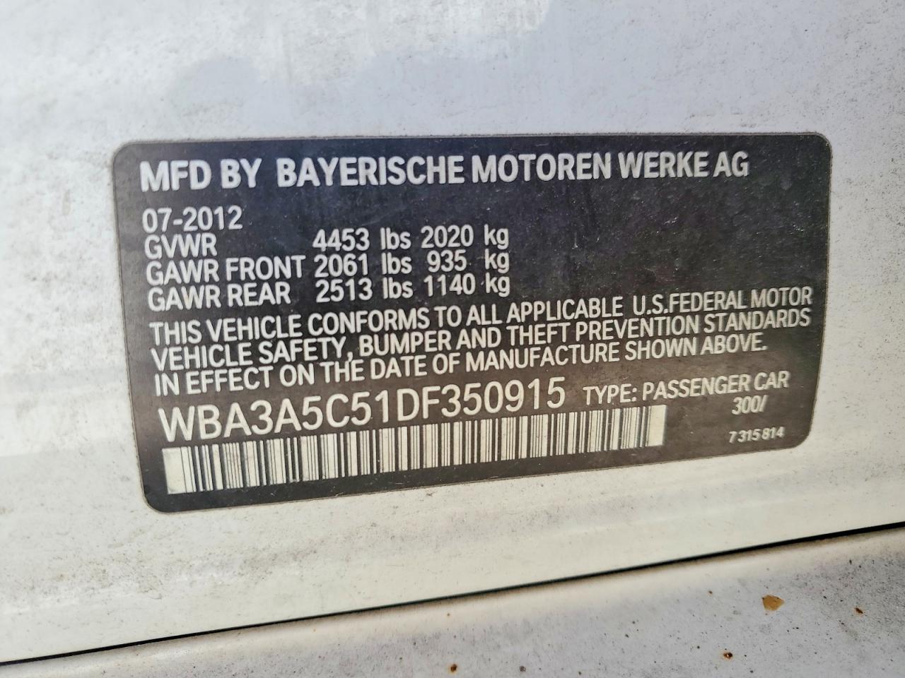 2013 BMW 328 I photo 23