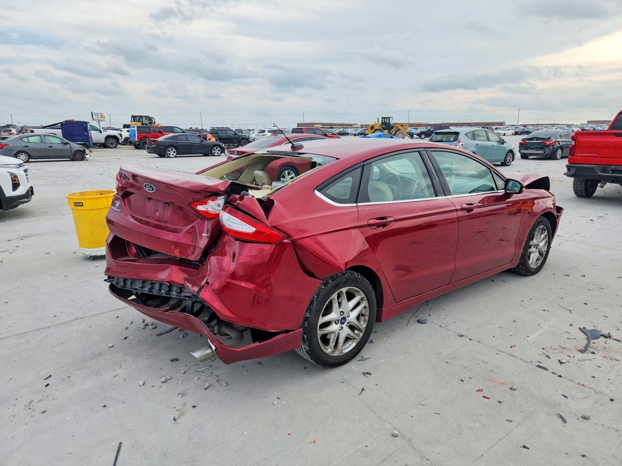 2014 FORD FUSION SE photo 7