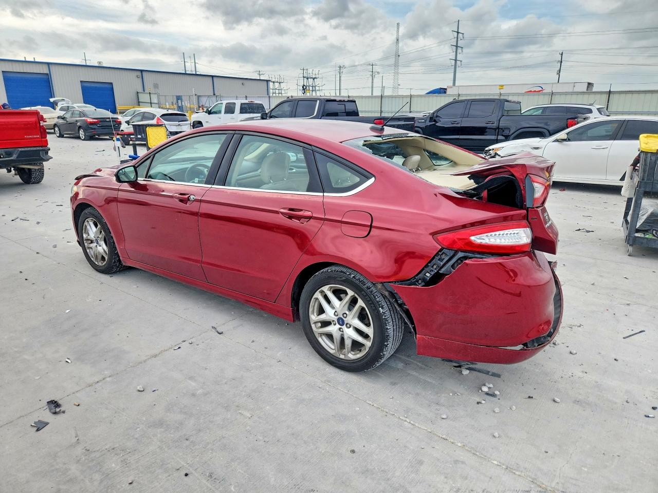 2014 FORD FUSION SE photo 4