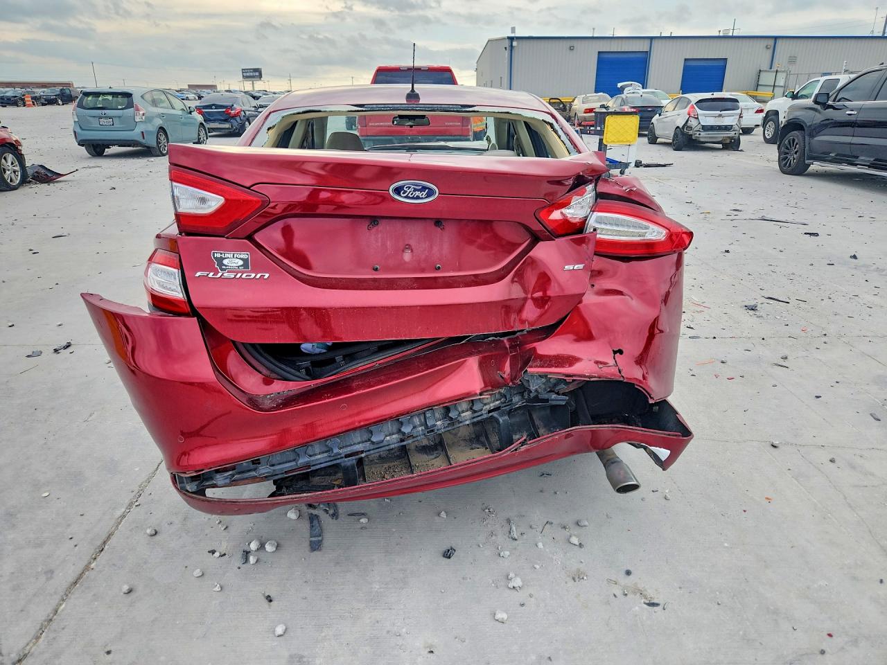 2014 FORD FUSION SE photo 16
