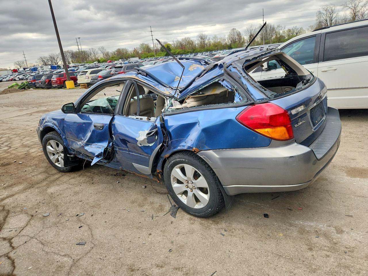 2007 SUBARU OUTBACK OUTBACK 2.5I photo 3
