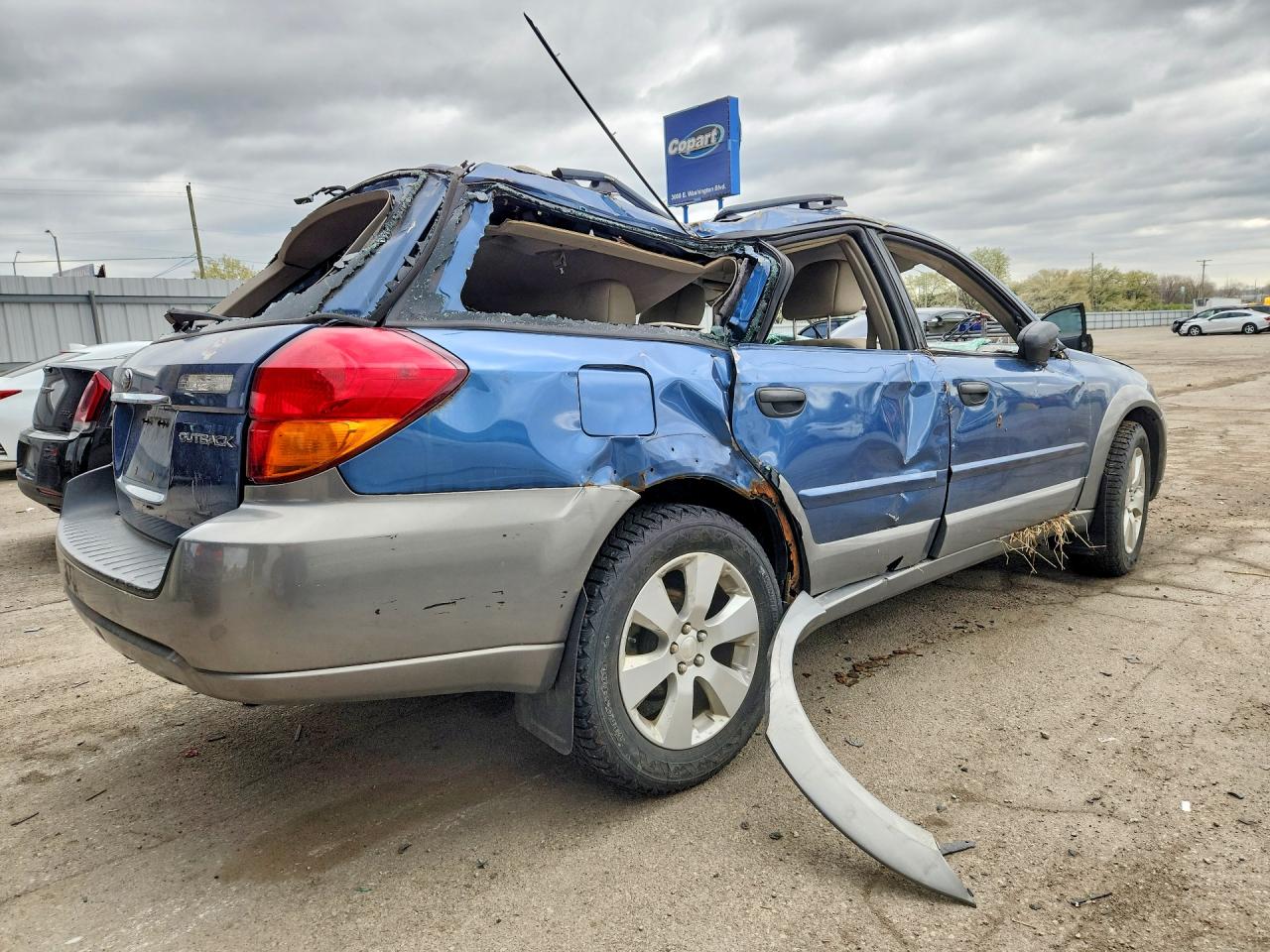 2007 SUBARU OUTBACK OUTBACK 2.5I photo 5