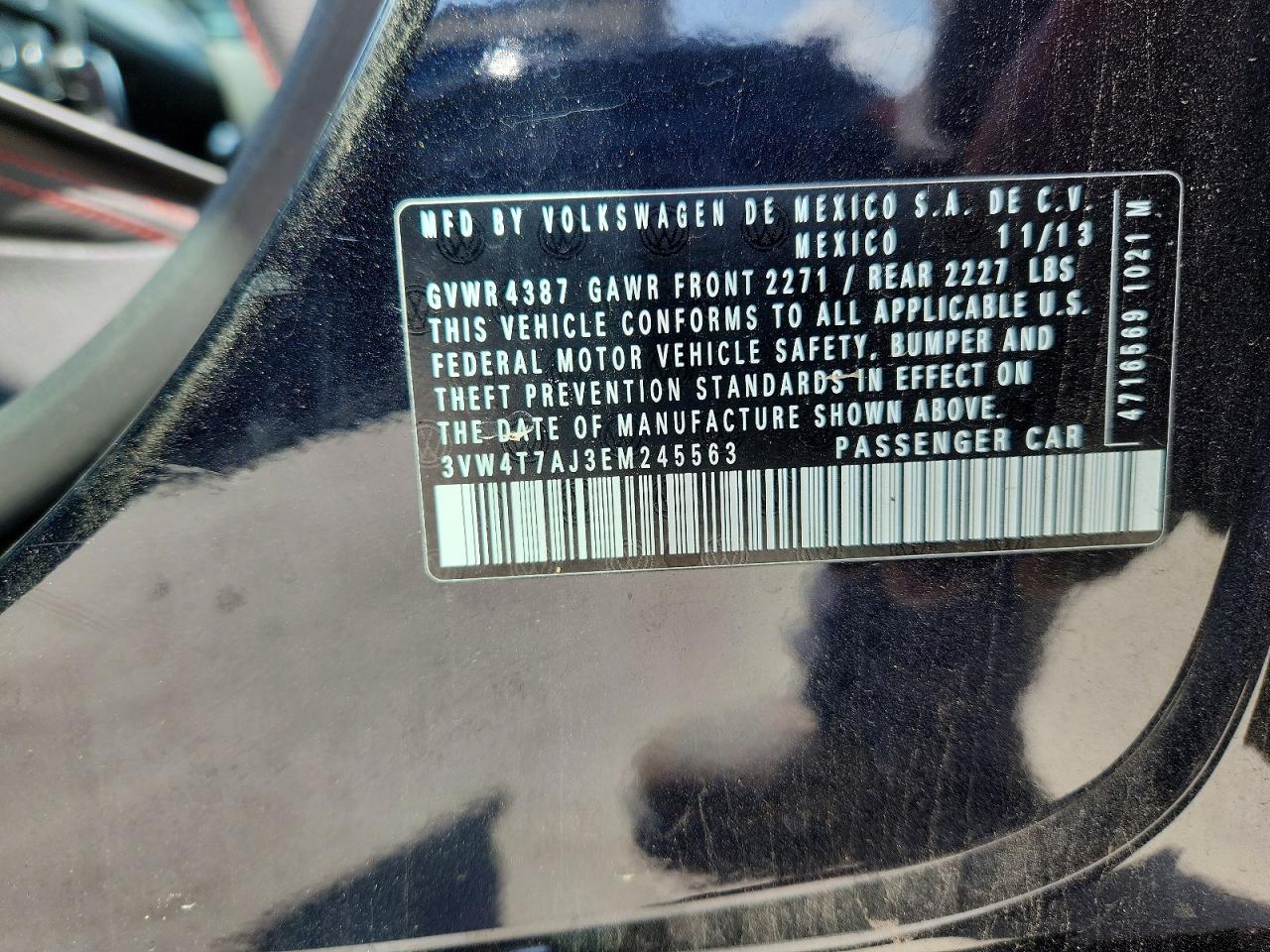 2014 VOLKSWAGEN JETTA GLI photo 12