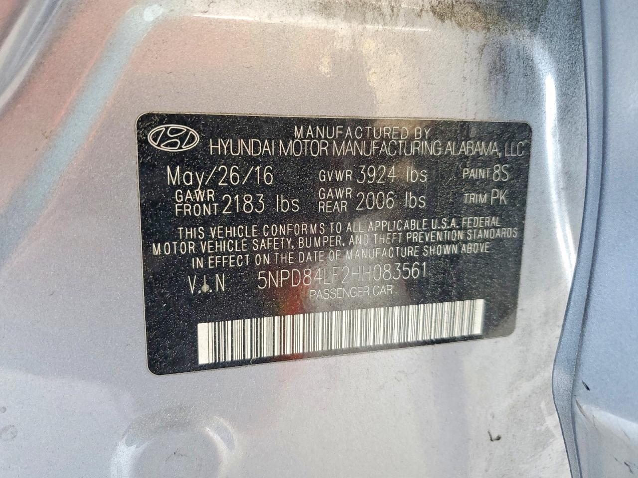 2017 HYUNDAI ELANTRA SE photo 12