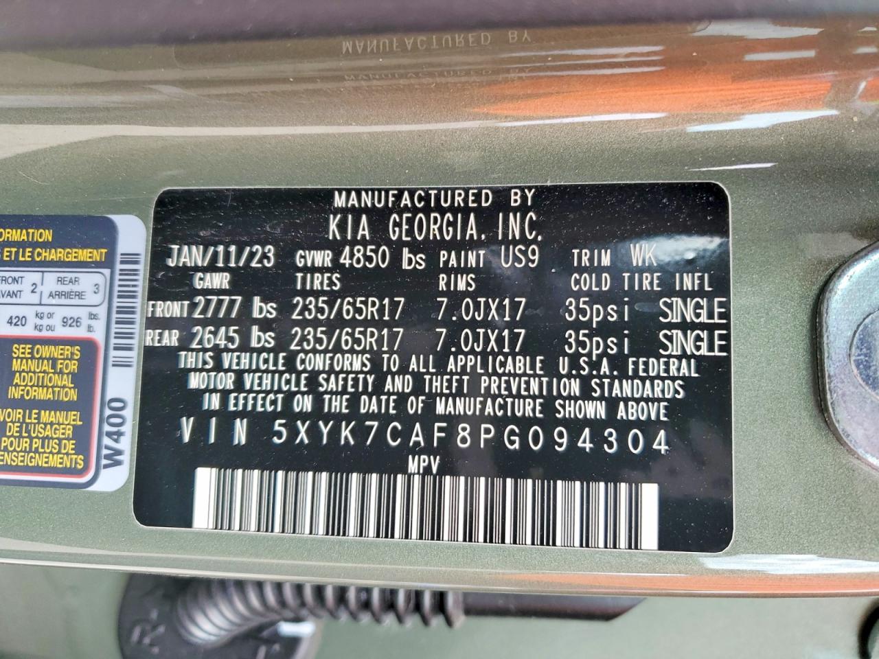 2023 KIA SPORTAGE X-PRO photo 27