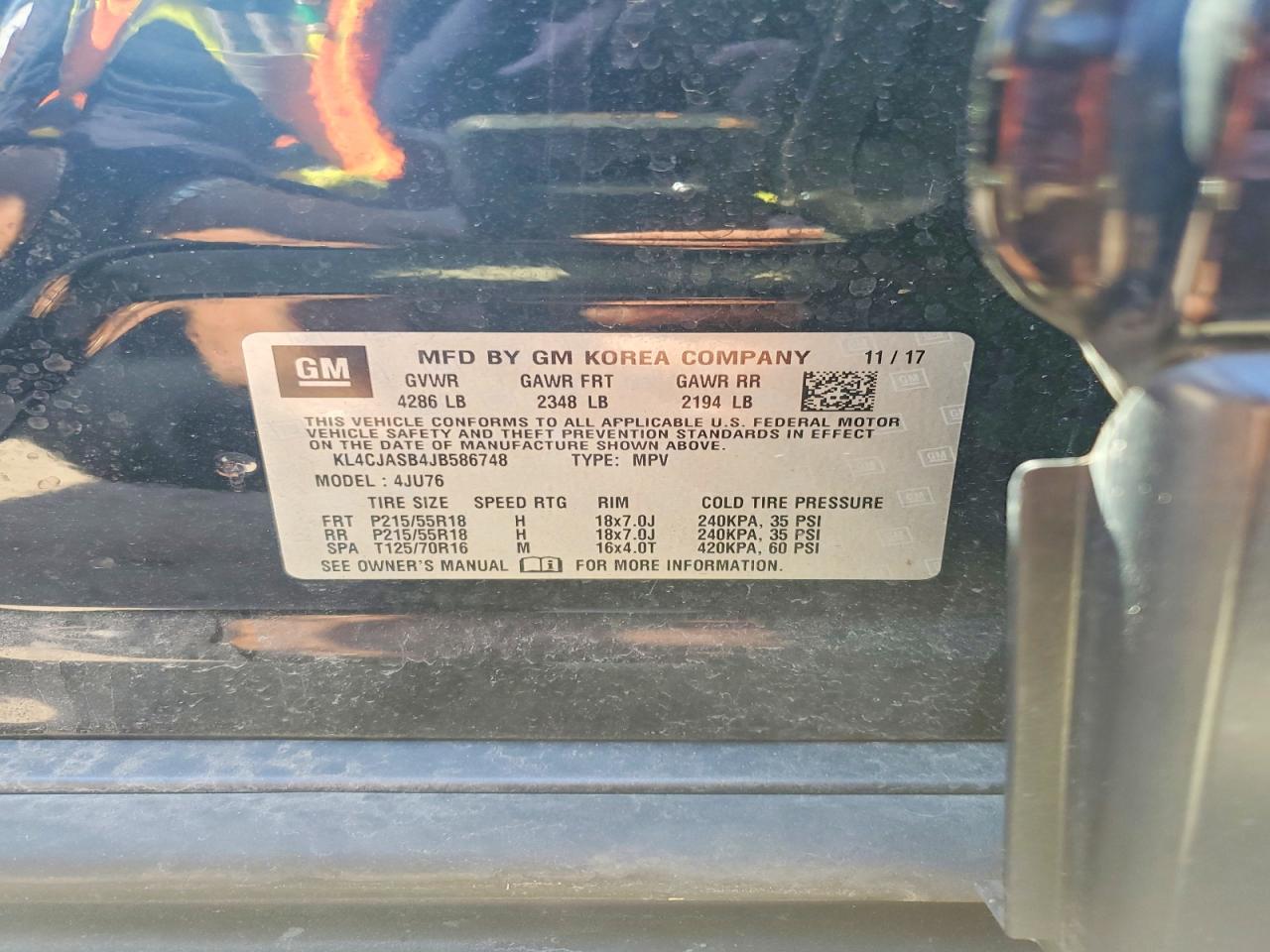 2018 BUICK ENCORE PREFERRED photo 13