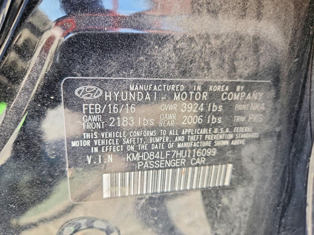 2017 HYUNDAI ELANTRA LIMITED photo 34