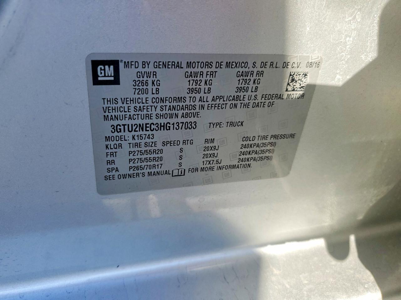 2017 GMC SIERRA K1500 SLT photo 34
