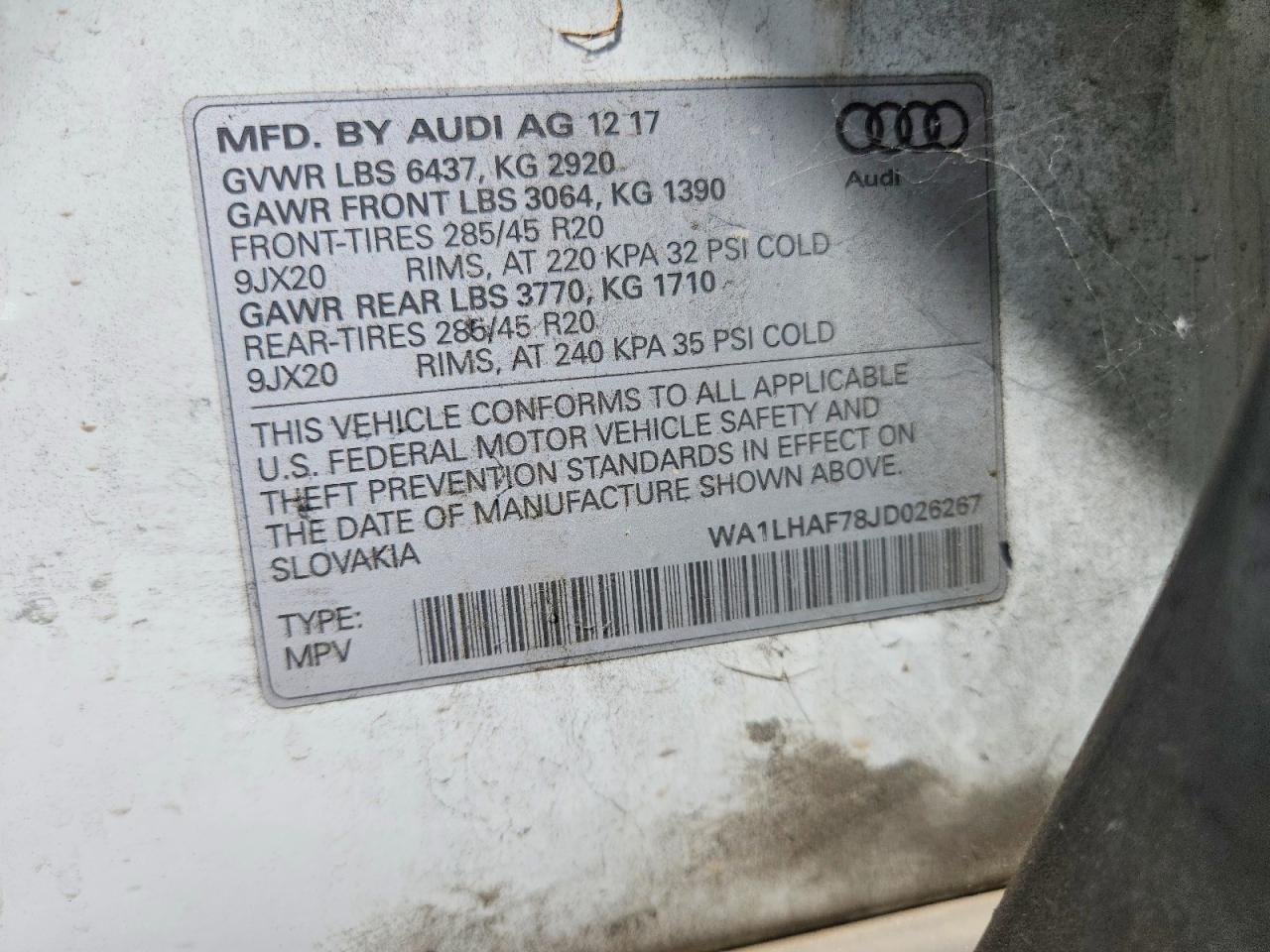2018 AUDI Q7 PREMIUM PLUS photo 27