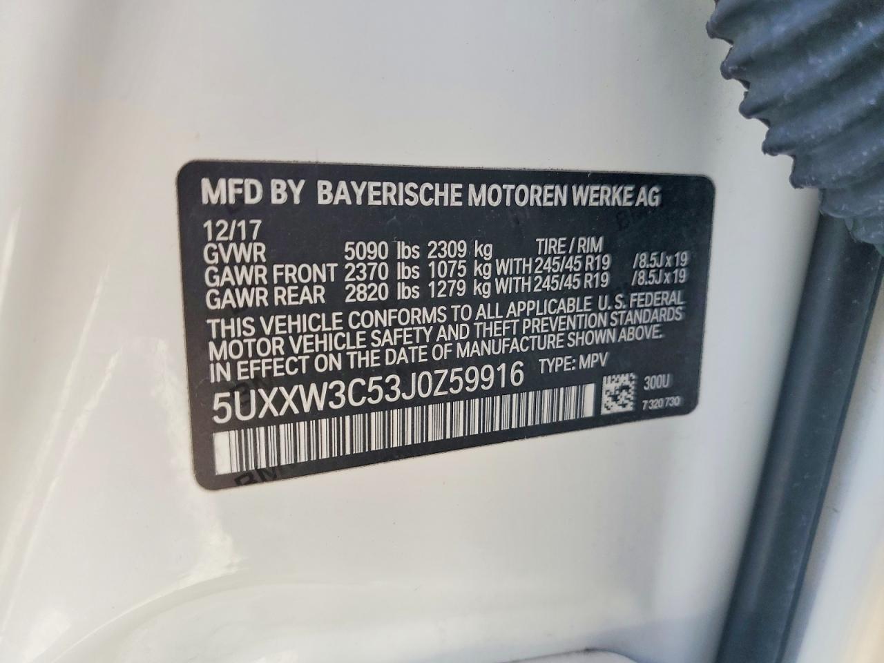 2018 BMW X4 XDRIVE28I photo 25