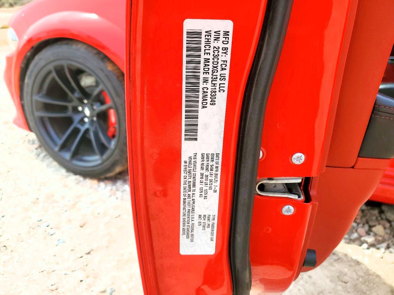 2020 DODGE CHARGER SCAT PACK photo 23