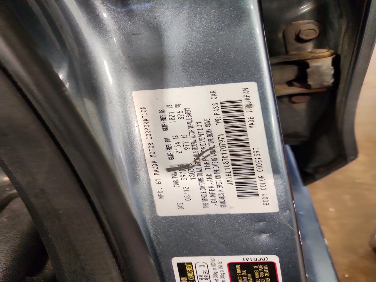 2013 MAZDA 3 I photo 34